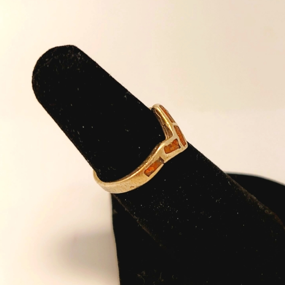 Sterling Silver Stackable Zig Zag Ring - image 5